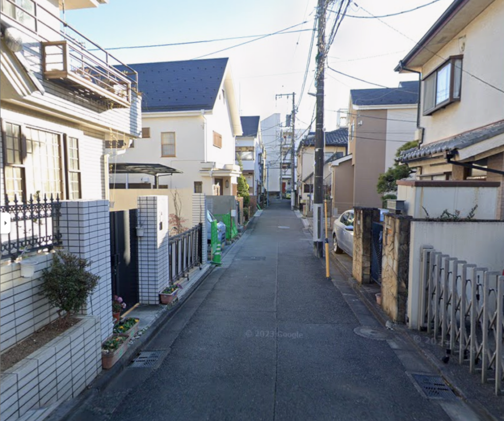 井草住宅街